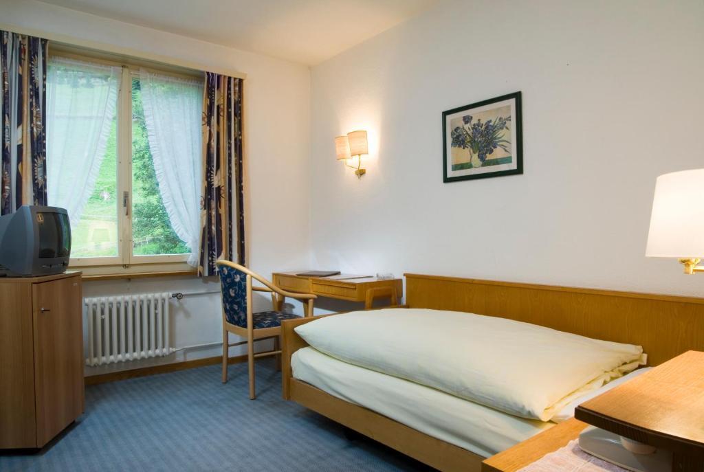 Hotel Berghaus Wengen Chambre photo