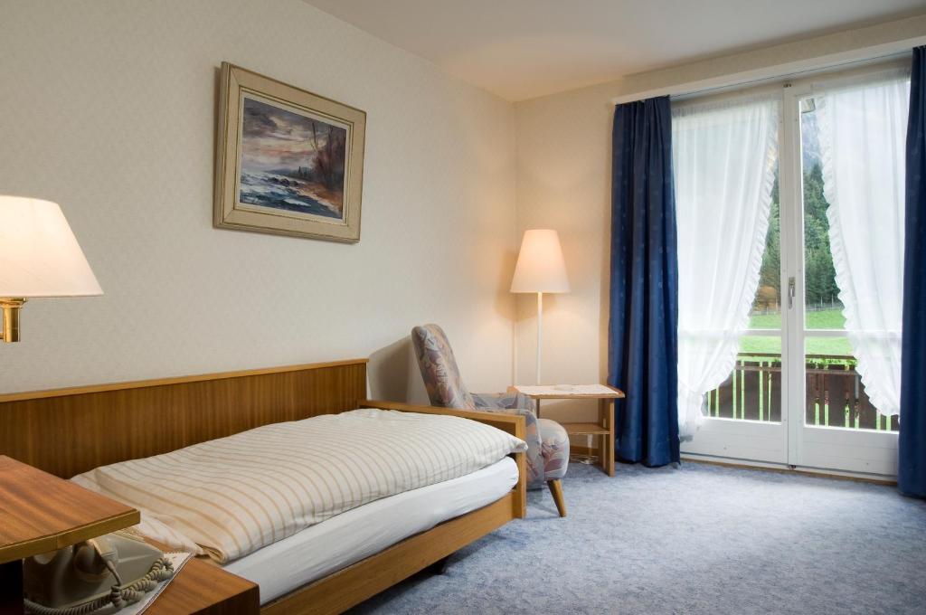 Hotel Berghaus Wengen Chambre photo